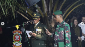 Kodim 1017/Lmd Melaksanakan Upacara Pemakaman Anggota Pensiunan TNI AD