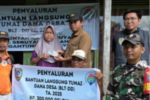 Wujud Peran Aktif, Babinsa Koramil 1015-12/Seruyan Tengah Dampingi Penyaluran BLT Dana Desa